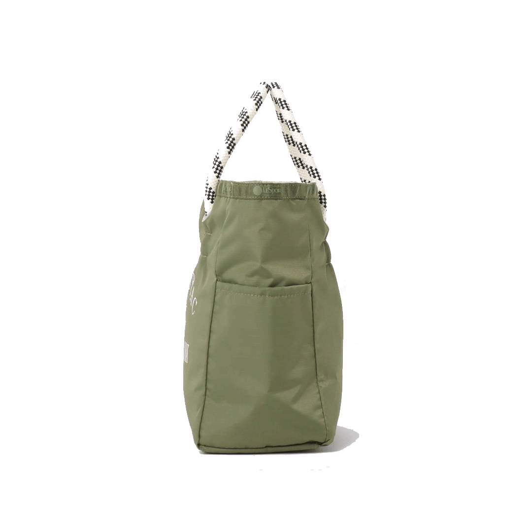 Birch/Olive Medium 2 Way Tote Bag