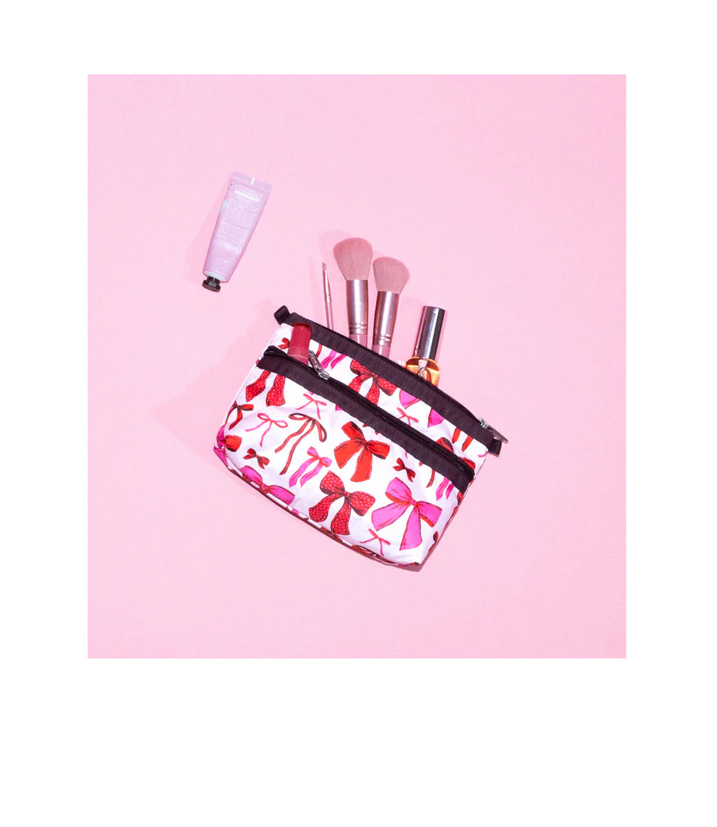 Cosmetic Clutch Dainty Bows