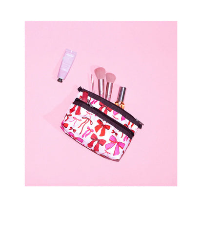 Cosmetic Clutch Dainty Bows