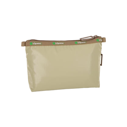 50th Khaki Shine Cosmetic Clutch