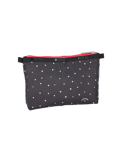 Cosmetic Clutch Bliss Dot Pink
