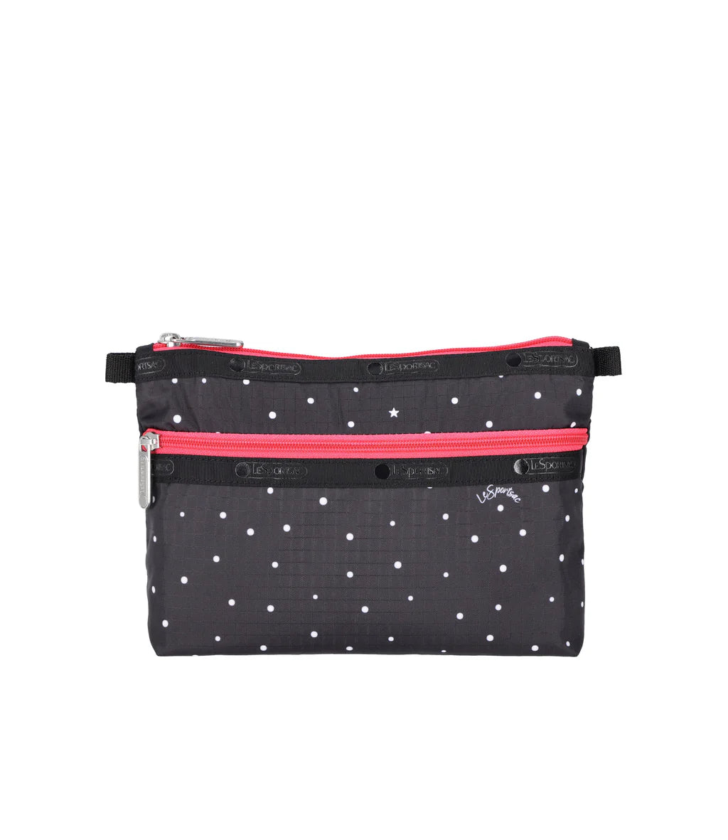 Cosmetic Clutch Bliss Dot Pink