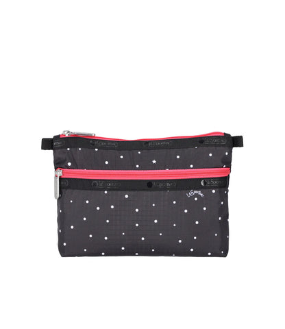 Cosmetic Clutch Bliss Dot Pink