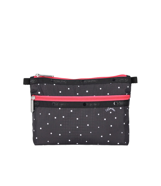 Cosmetic Clutch Bliss Dot Pink