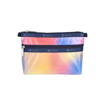 Multi Gradient Shine Cosmetic Clutch