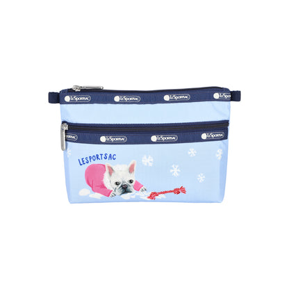 Cosmetic Clutch Snowy Pups Cosmetic