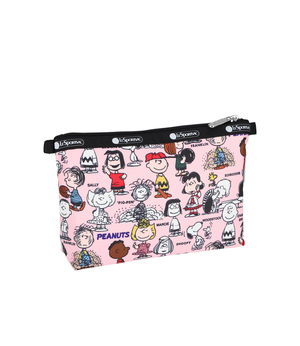 Lesportsac x Peanuts Cosmetic Clutch