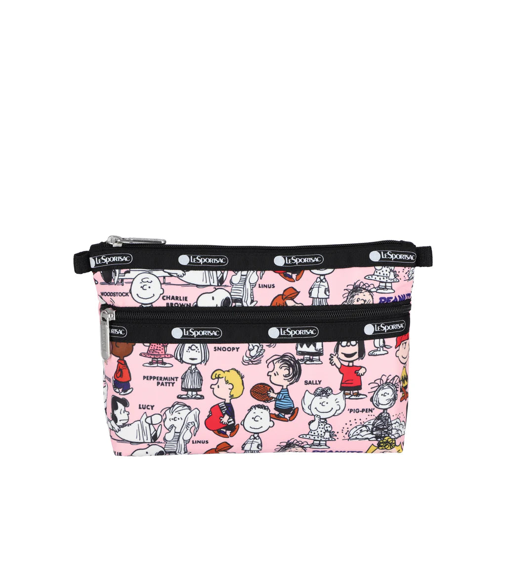 Lesportsac x Peanuts Cosmetic Clutch