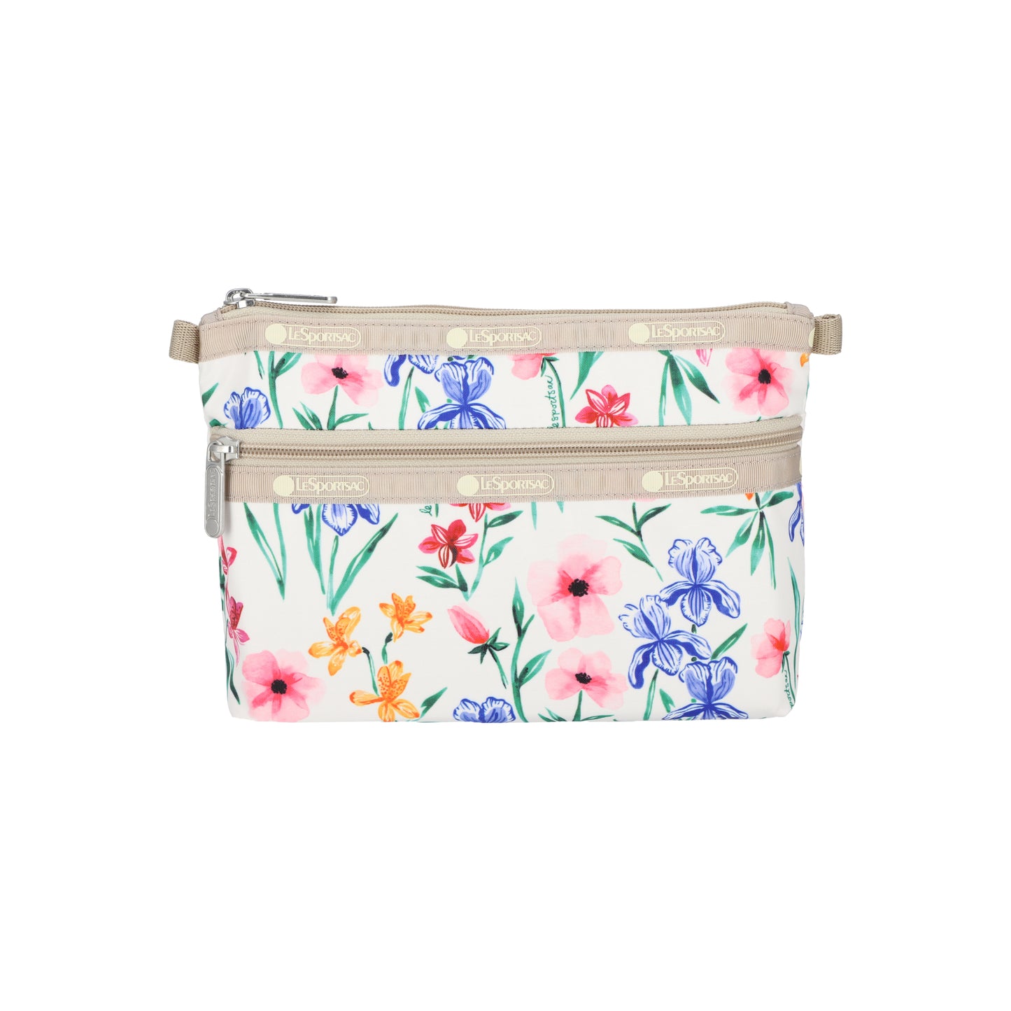 Cosmetic Clutch Watercolor Botanical