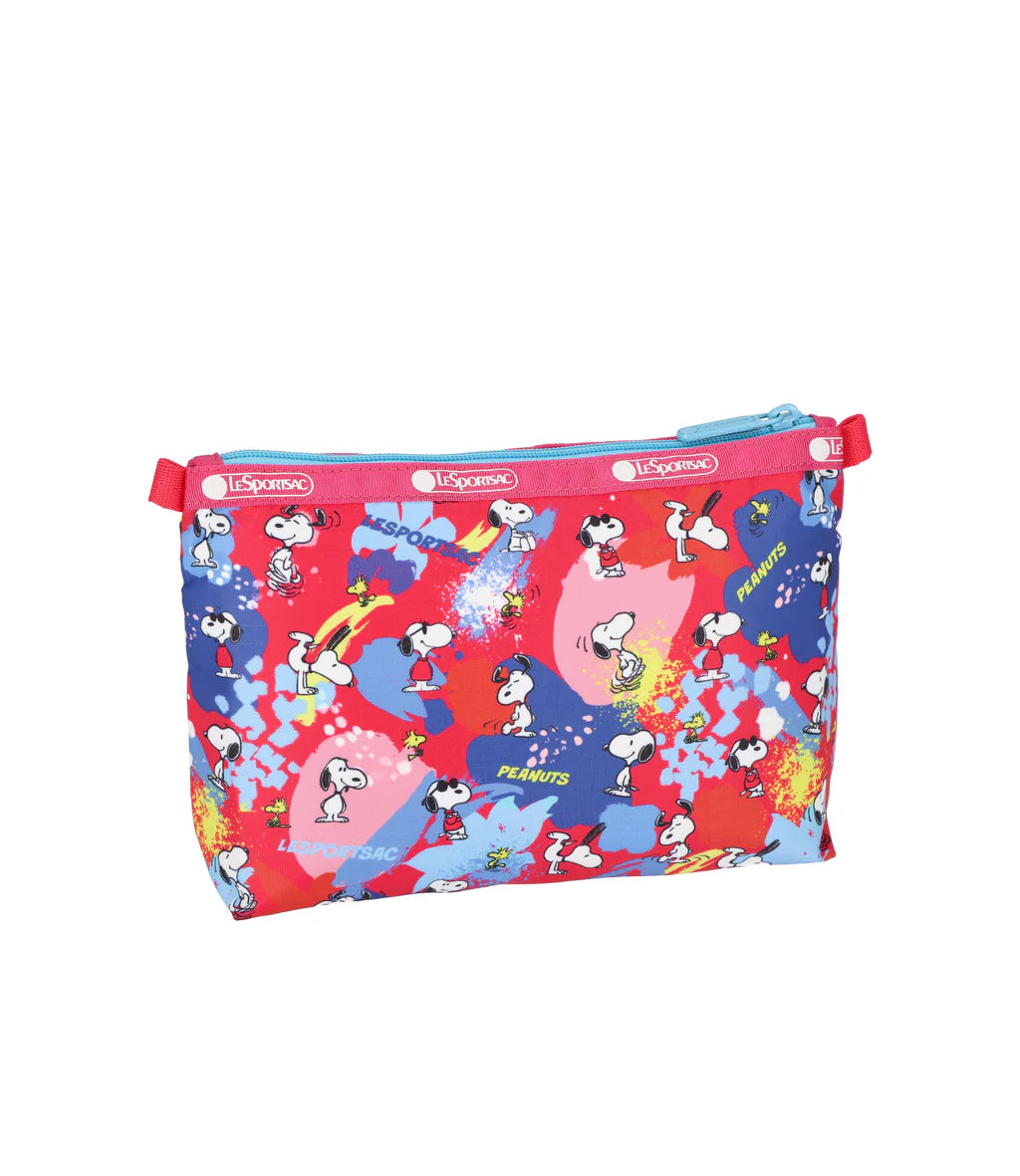 LeSportsac x Peanuts Cosmetic Clutch Peanuts Playtime