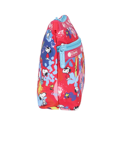 LeSportsac x Peanuts Cosmetic Clutch Peanuts Playtime