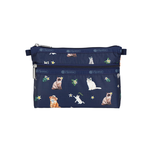 Cosmetic Clutch Tropical Meow Cat