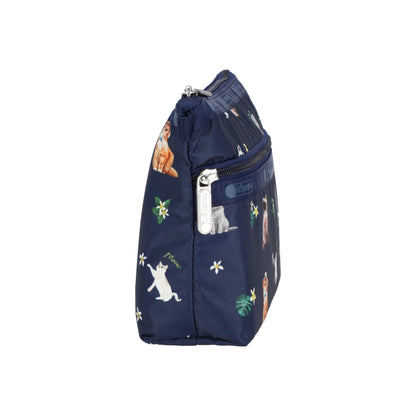 Cosmetic Clutch Tropical Meow Cat