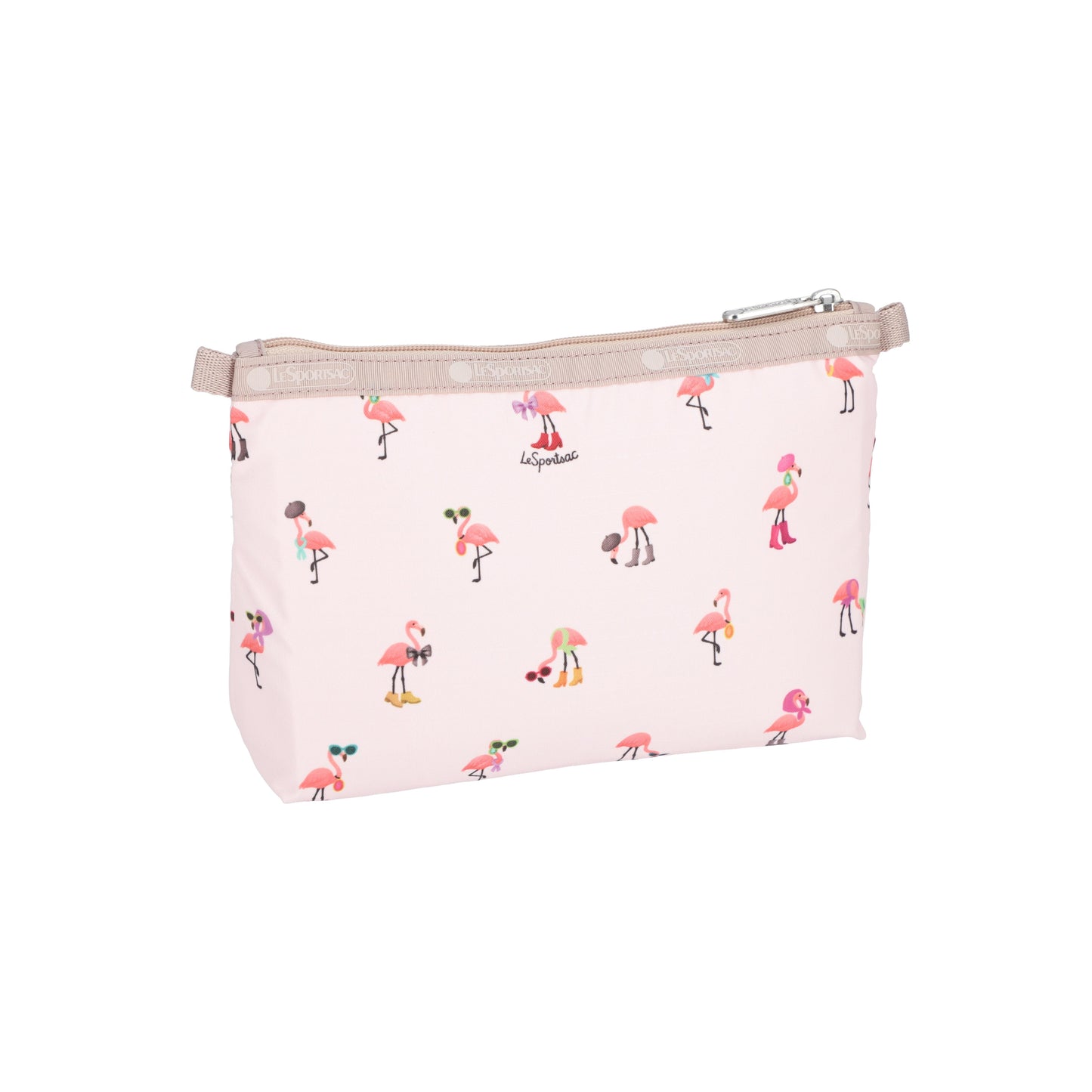 Cosmetic Clutch Flamingo Party