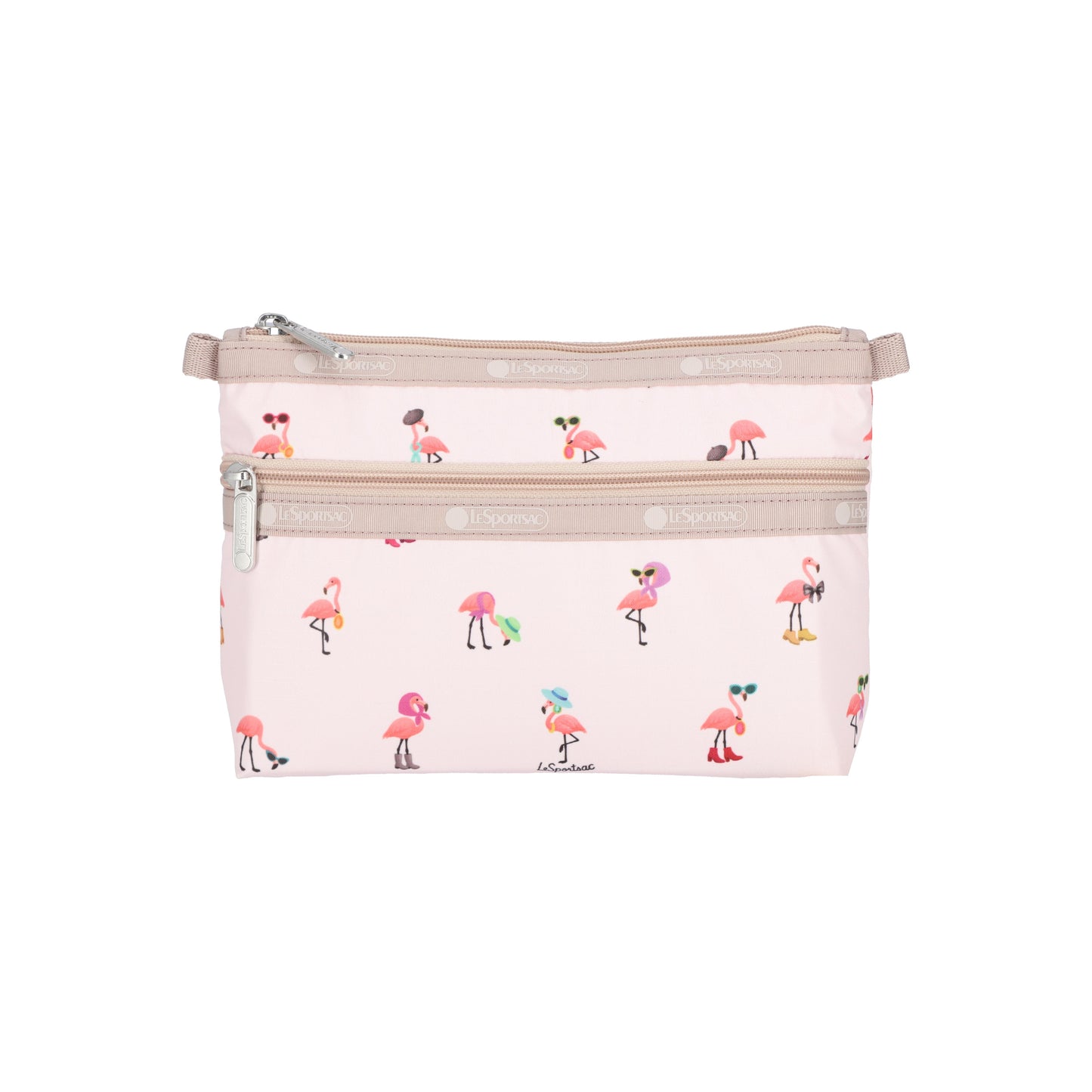 Cosmetic Clutch Flamingo Party