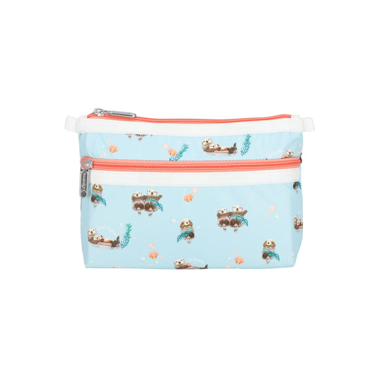 Cosmetic Clutch Floating Sea Otters