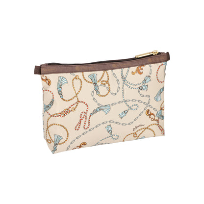 Cosmetic Clutch Beige Chic Status