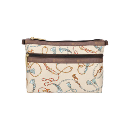 Cosmetic Clutch Beige Chic Status