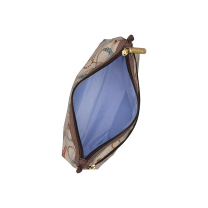 Cosmetic Clutch Beige Chic Status
