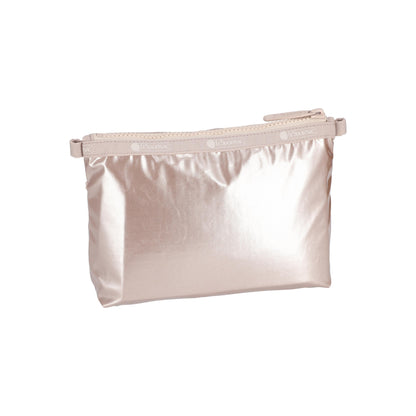 Cosmetic Clutch Rose Gold Shine