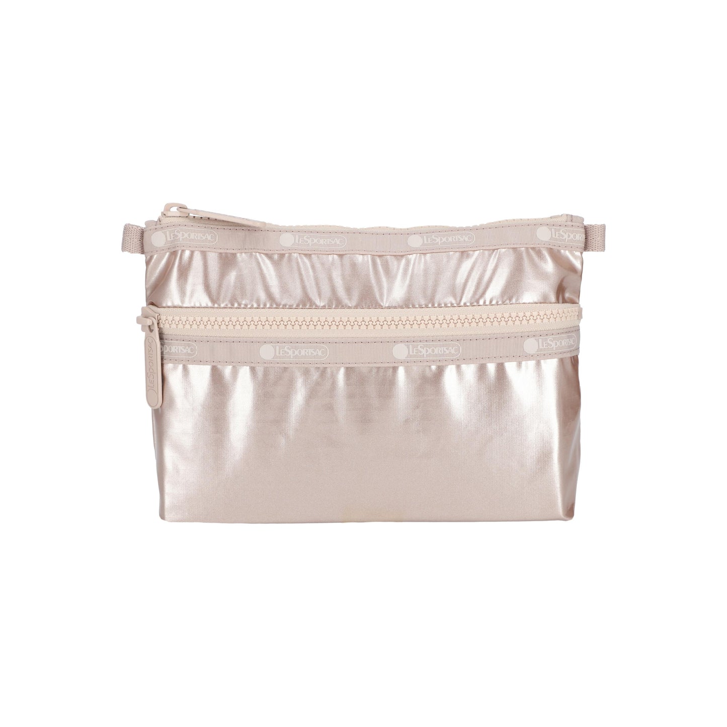 Cosmetic Clutch Rose Gold Shine