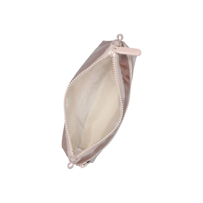 Cosmetic Clutch Rose Gold Shine