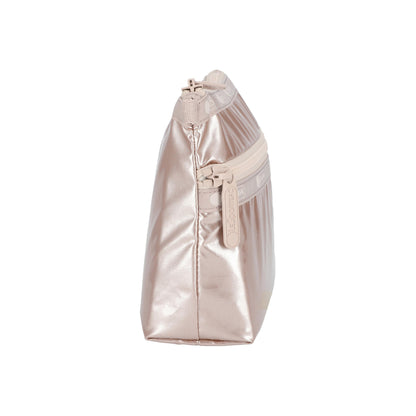 Cosmetic Clutch Rose Gold Shine