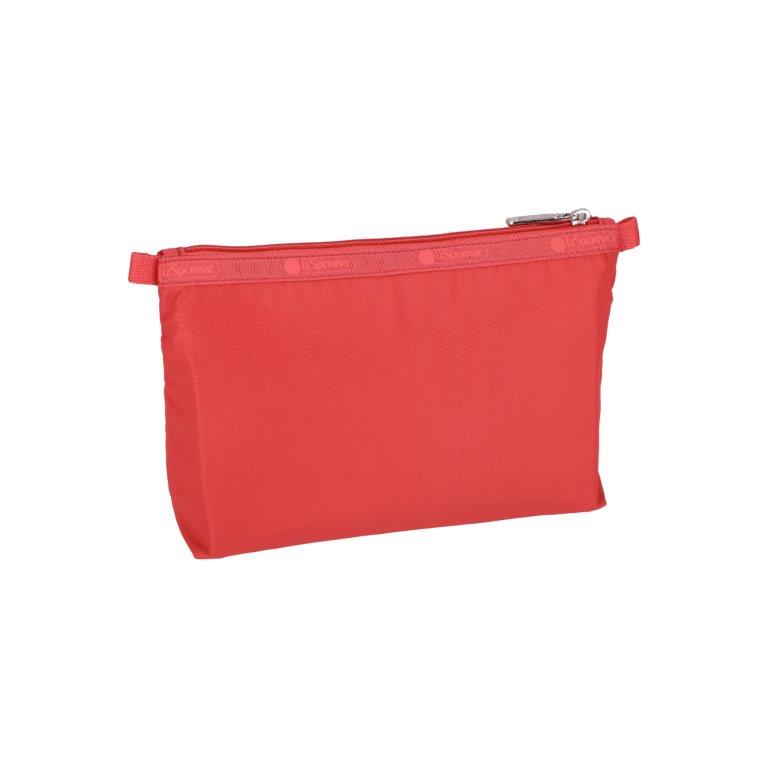 Cosmetic Clutch Rosey Red