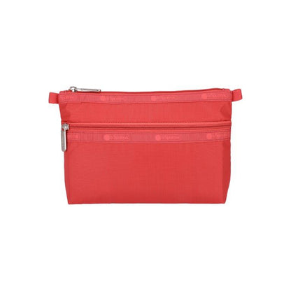 Cosmetic Clutch Rosey Red