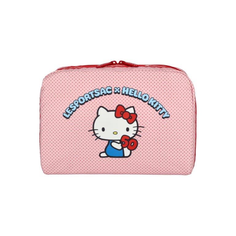 LeSportsac x Hello Kitty Extra Large Rectangular Cosmetic Party Time!