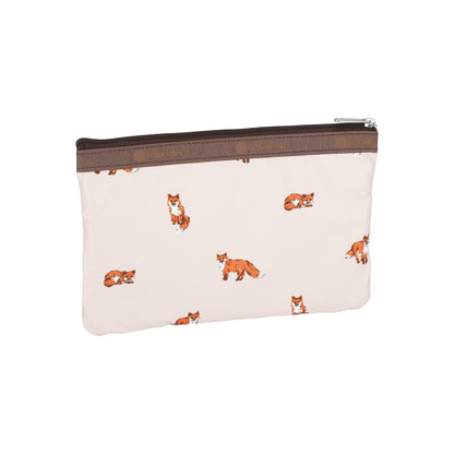 3-Zip Cosmetic Dashing Foxes