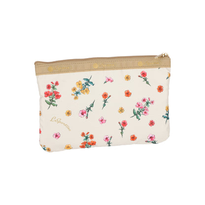 3-Zip Cosmetic Dainty Garden