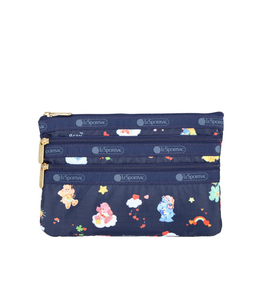 LeSportsac x Care Bears 3 Zip Cosmetic Care Bears Dreams Navy