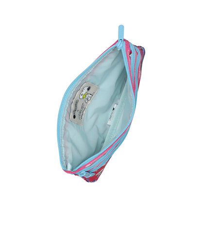 LeSportsac x Peanuts 3 Zip Cosmetic Peanuts Playtime