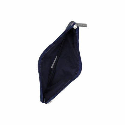 3-Zip Cosmetic Pink Roses Embroidery