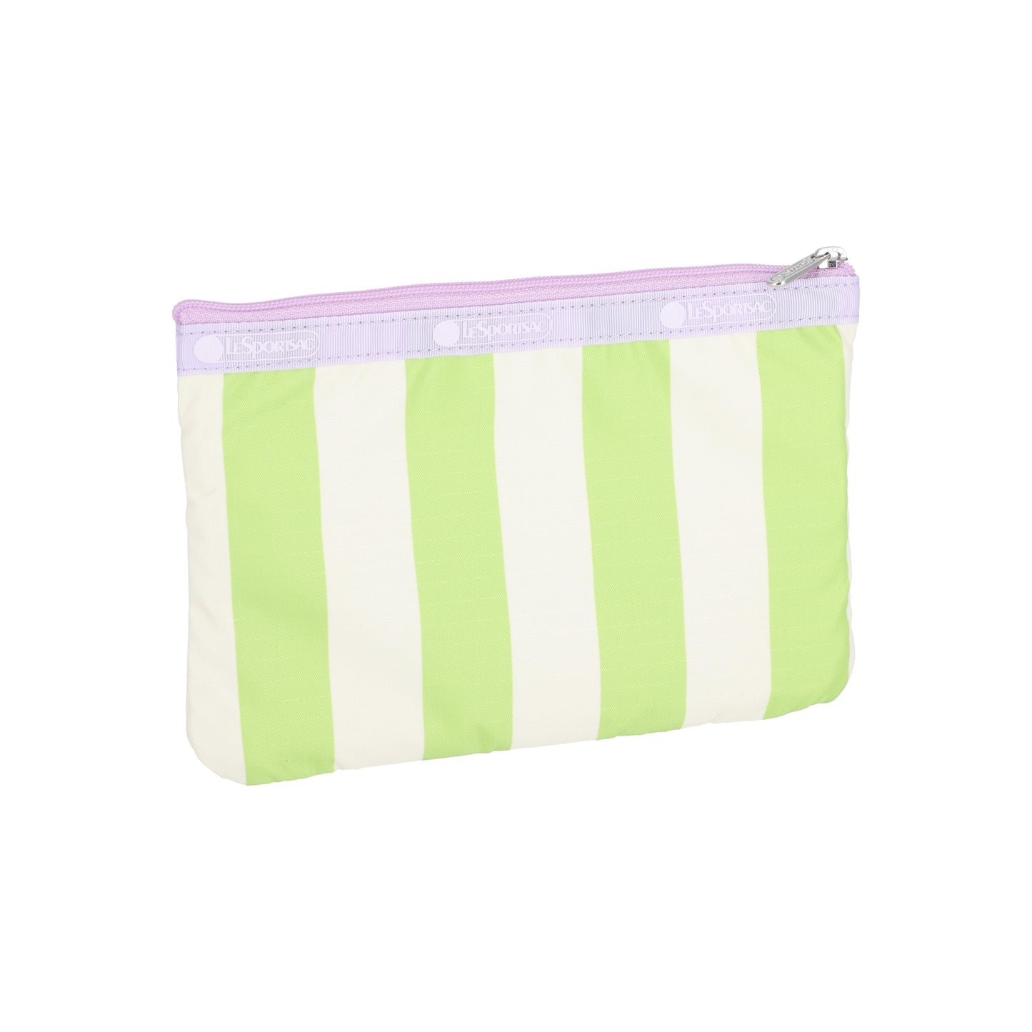 3-Zip Cosmetic Pastel Stripes