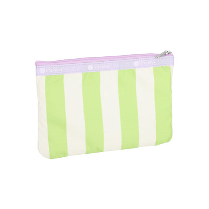 3-Zip Cosmetic Pastel Stripes