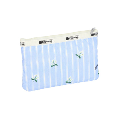 3-Zip Cosmetic Jasmine Stripe