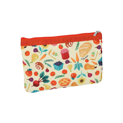 3 Zip Cosmetic Autumn Farmers Market Ac