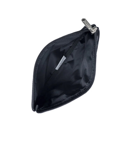 3 Zip Cosmetic Recycled Black