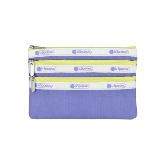 3-Zip Cosmetic Deep Periwinkle