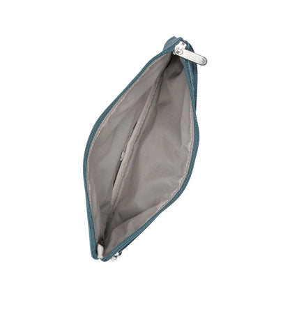 3 Zip Cosmetic Blue Indigo