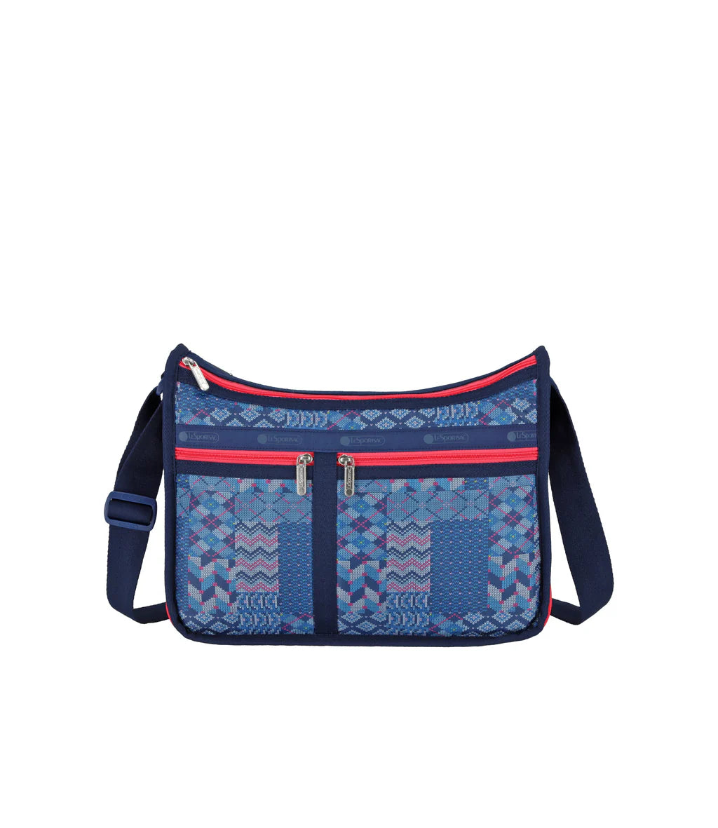 Patchwork Knit Deluxe Everyday Bag