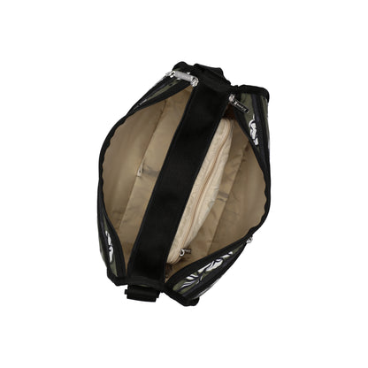 Deluxe Everyday Bag Olive Floral Silhouette
