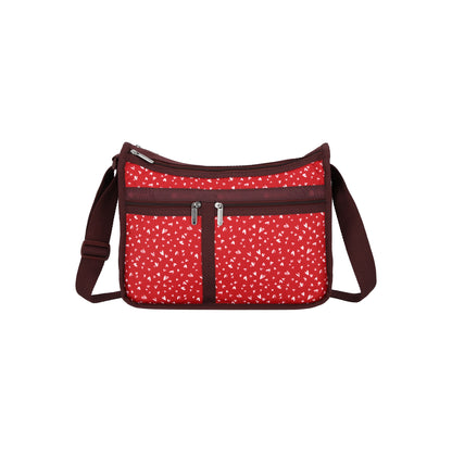 Deluxe Everyday Bag Red Mini Hearts