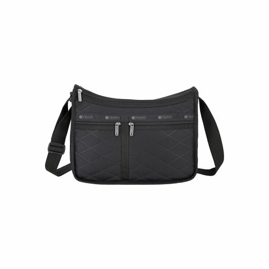 Deluxe Everyday Bag Black Cross Deboss