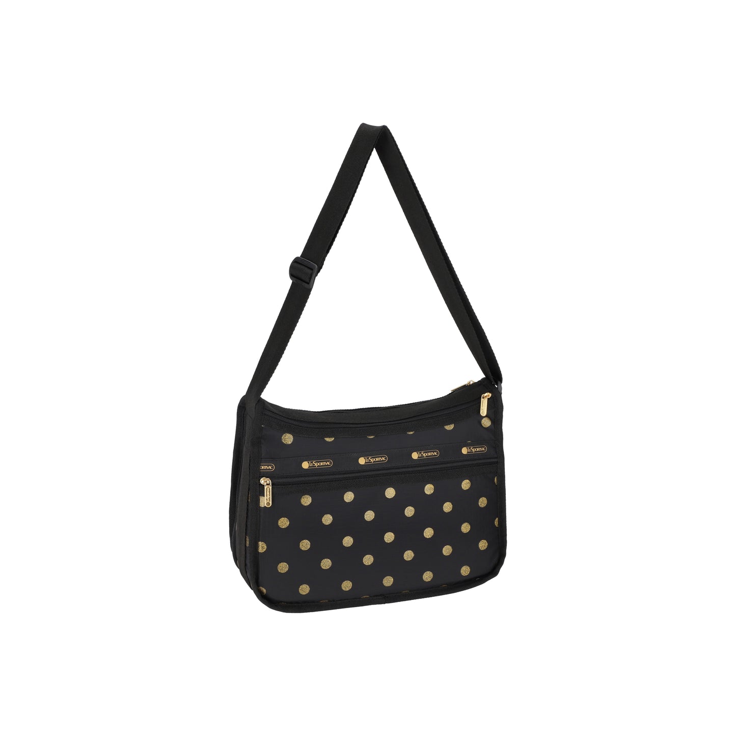 Deluxe Everyday Bag Gold Glitter Dots