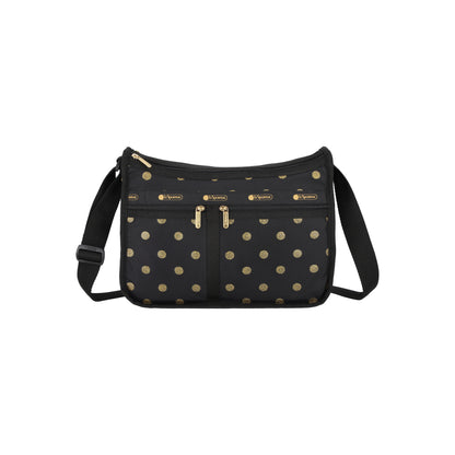 Deluxe Everyday Bag Gold Glitter Dots