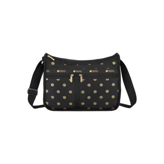 Deluxe Everyday Bag Gold Glitter Dots