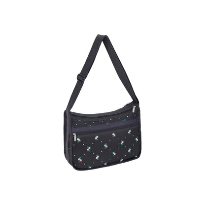 Deluxe Everyday Bag Floral Lattice Embroidery
